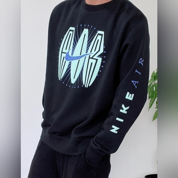 Men's Nike Air Graphic Sweatshirt 3XL - Picture 3 of 8
